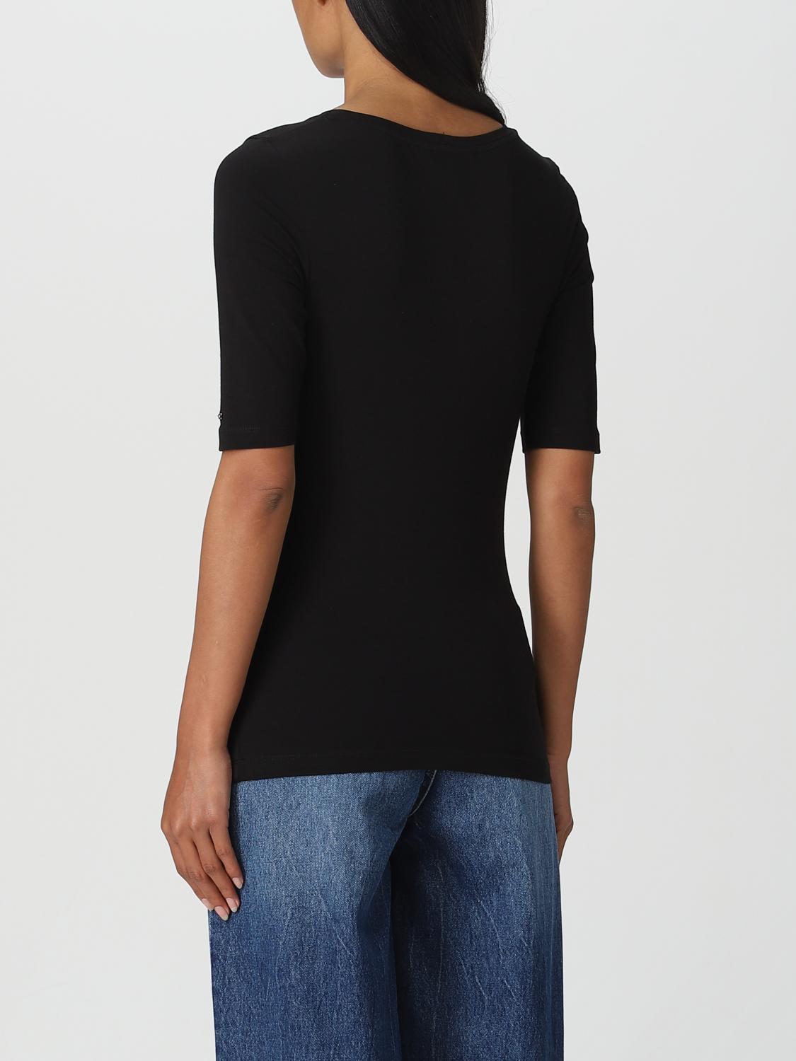 TOMMY HILFIGER T-SHIRT: Pullover damen Tommy Hilfiger, Schwarz - Img 2