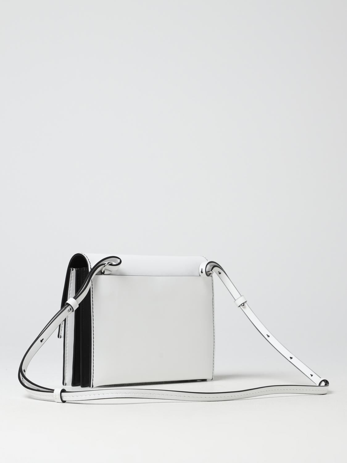 PROENZA SCHOULER BORSA A TRACOLLA: Borsa Accordion Proenza Schouler in pelle liscia, Bianco - Img 2