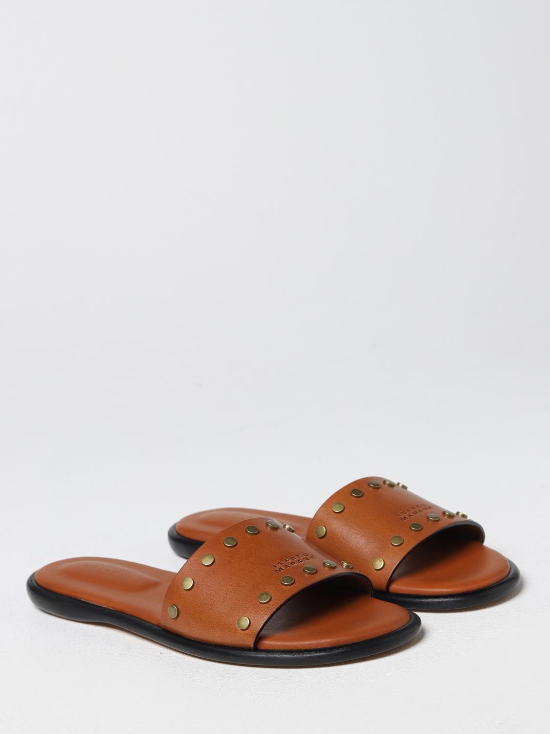 ISABEL MARANT FLACHE SANDALEN: Schuhe damen Isabel Marant, Leder - Img 2