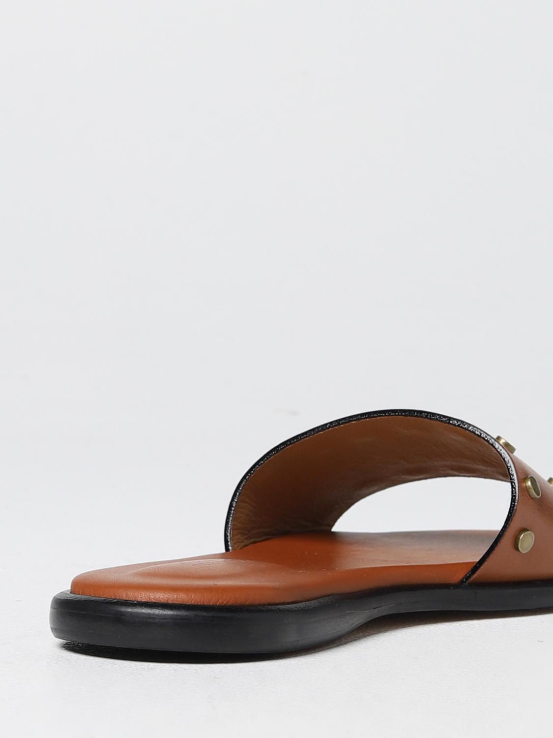 ISABEL MARANT FLACHE SANDALEN: Schuhe damen Isabel Marant, Leder - Img 3