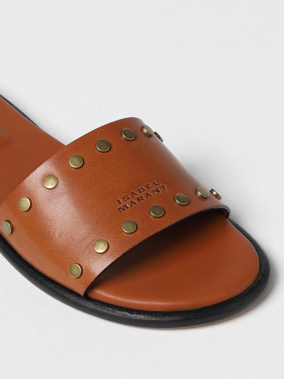 ISABEL MARANT FLACHE SANDALEN: Schuhe damen Isabel Marant, Leder - Img 4