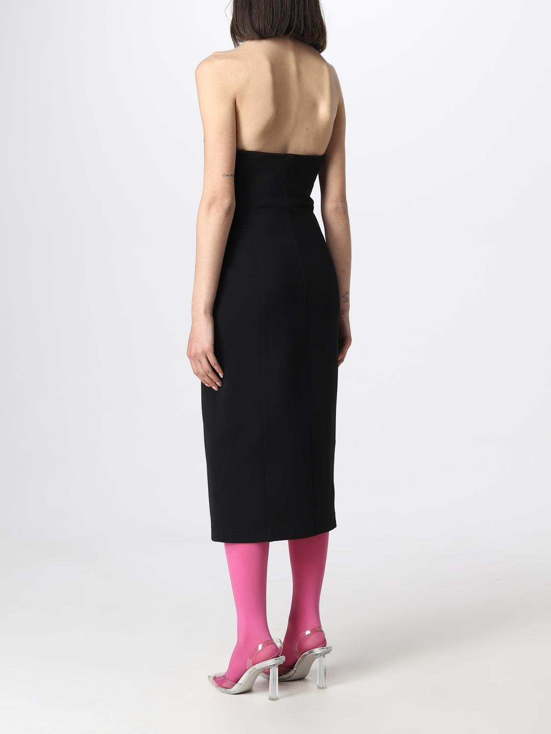 OFF-WHITE VESTIDO: Vestido mujer Off-white, Negro - Img 3