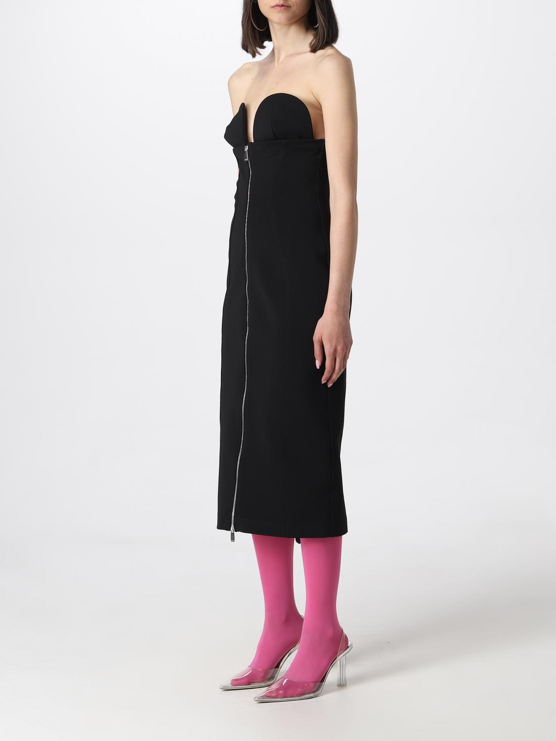 OFF-WHITE VESTIDO: Vestido mujer Off-white, Negro - Img 4