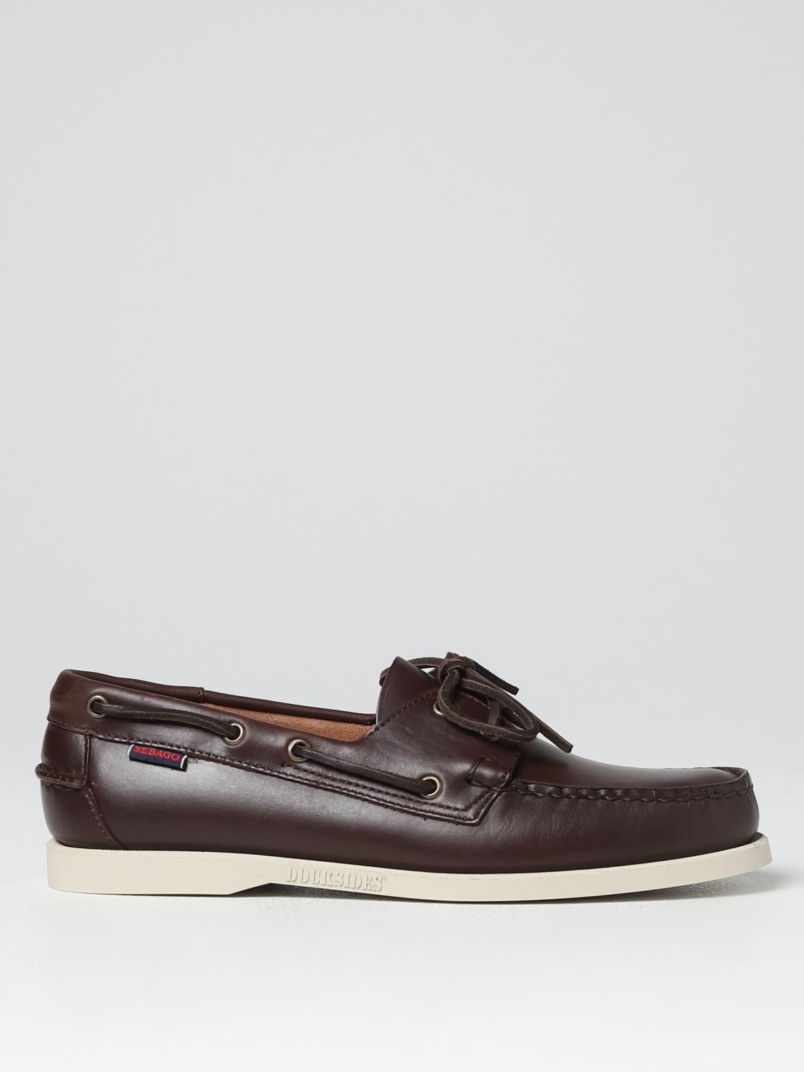 SEBAGO SCHNÜRSCHUHE: Mokassins herren Sebago, Braun - Img 1