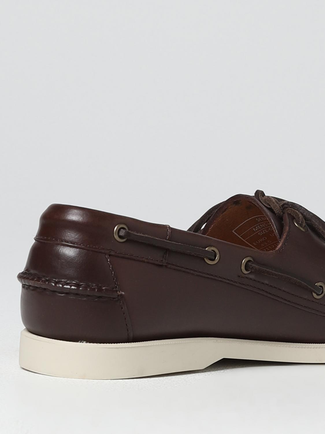 SEBAGO SCHNÜRSCHUHE: Mokassins herren Sebago, Braun - Img 3