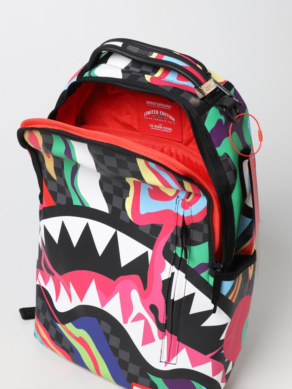 SPRAYGROUND РЮКЗАК: Рюкзак Мужское Sprayground, Многоцветный - Img 4