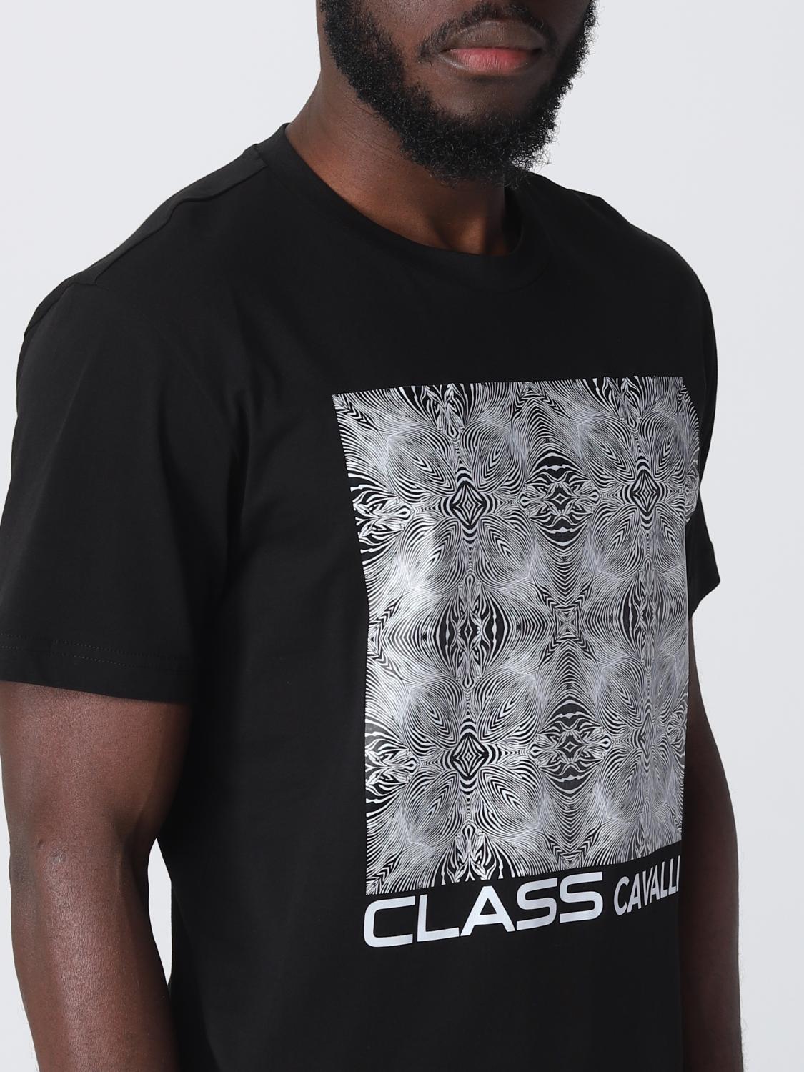CLASS ROBERTO CAVALLI CAMISETA: Camiseta hombre Class Roberto Cavalli, Negro - Img 3