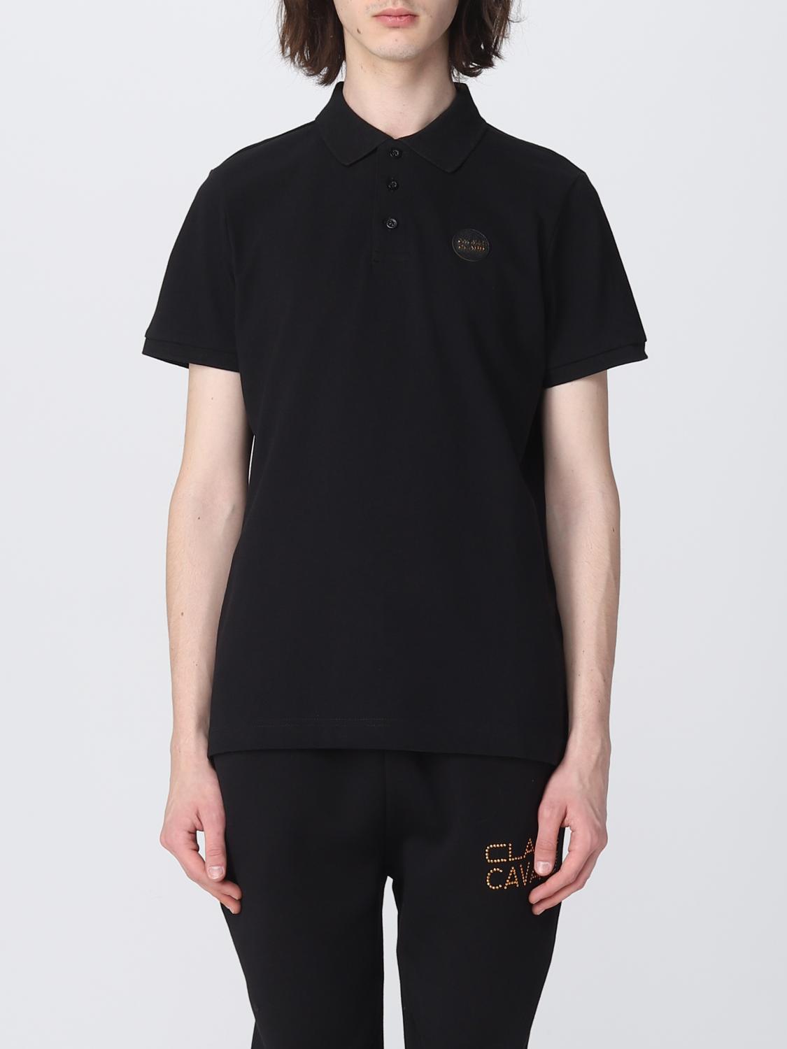 CLASS ROBERTO CAVALLI POLO: Polo hombre Class Roberto Cavalli, Negro - Img 1