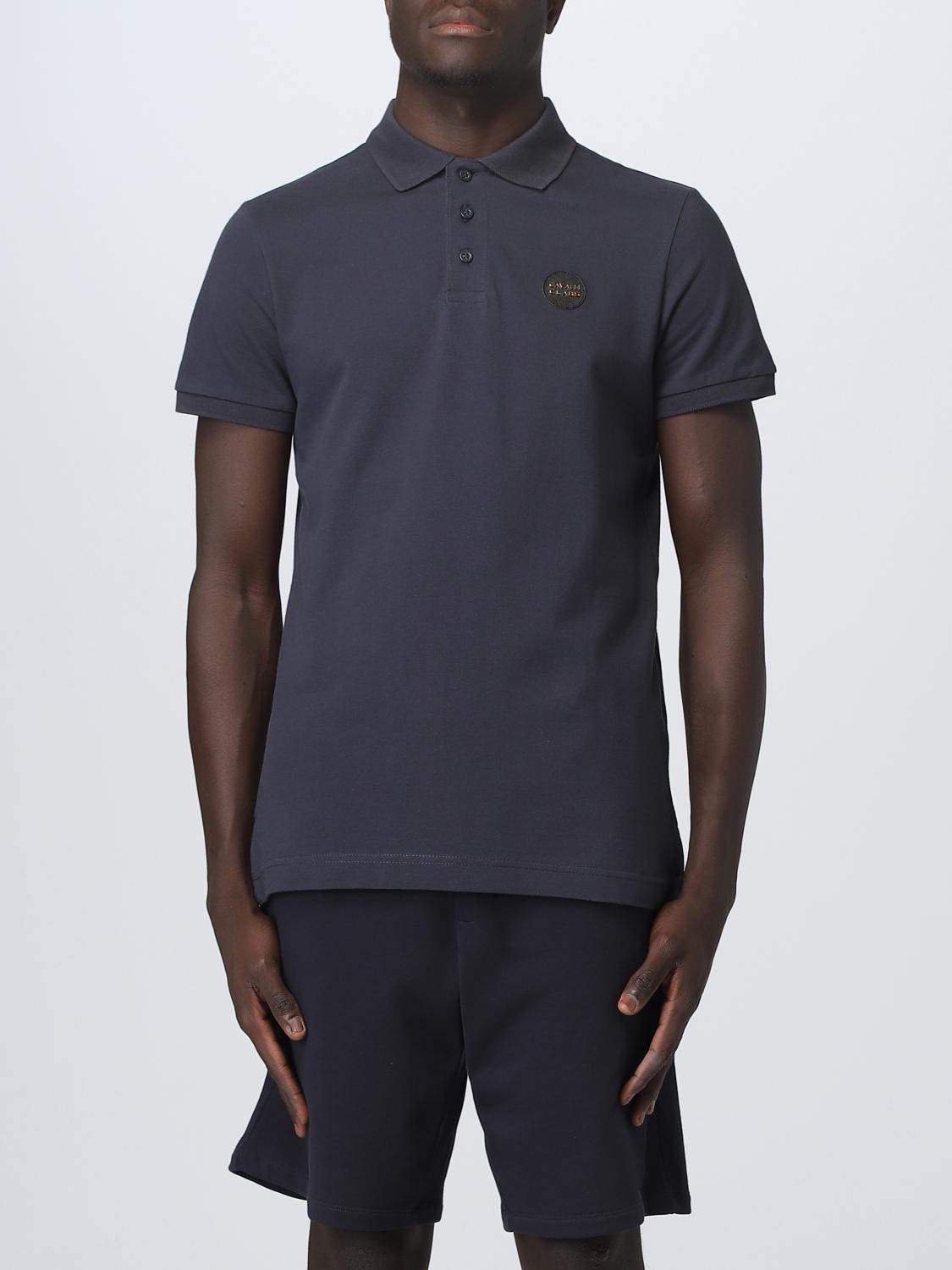 CLASS ROBERTO CAVALLI POLO: Polo hombre Class Roberto Cavalli, Azul Oscuro - Img 1