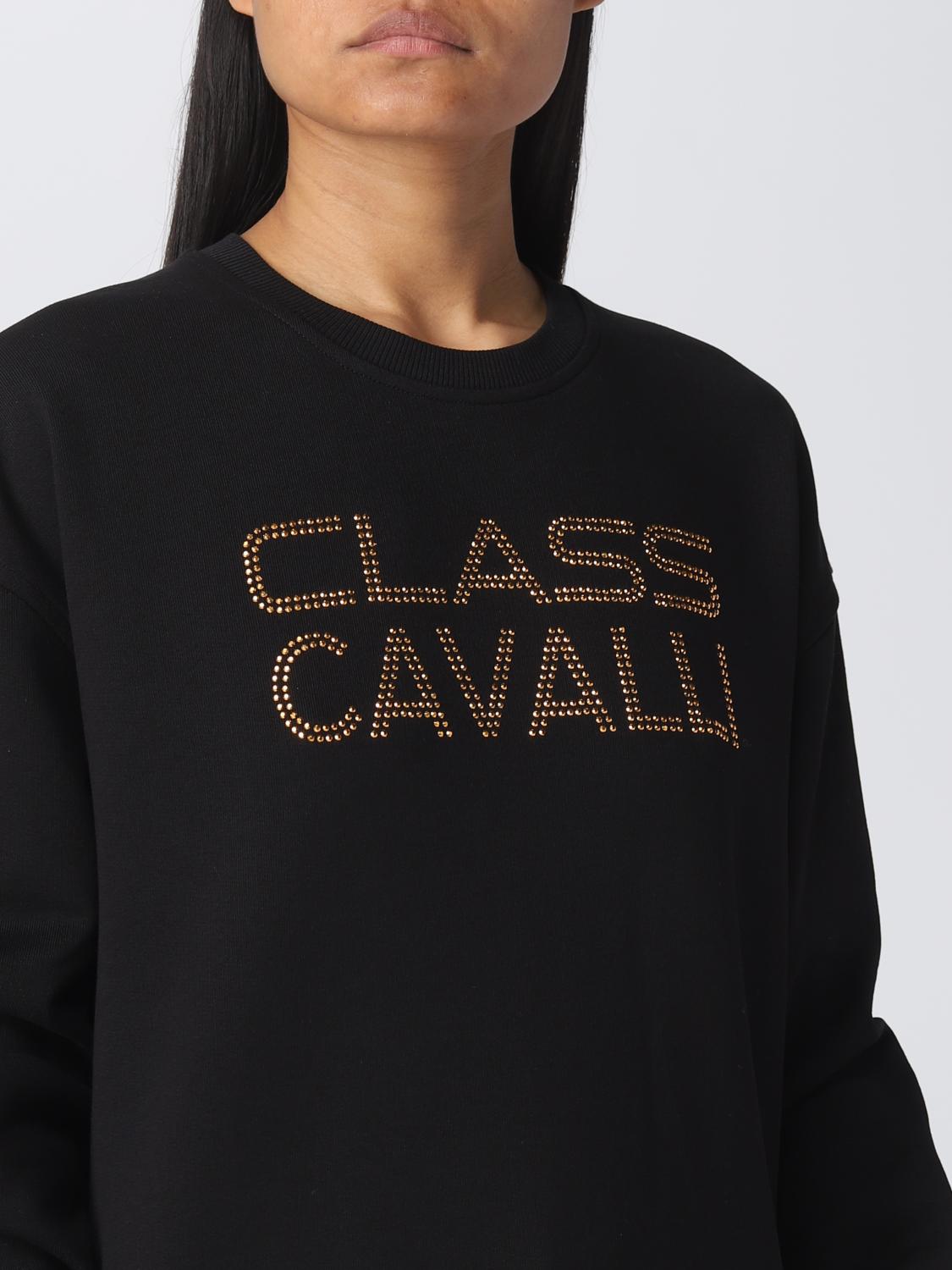 CLASS ROBERTO CAVALLI SUDADERA: Sudadera mujer Class Roberto Cavalli, Negro - Img 3