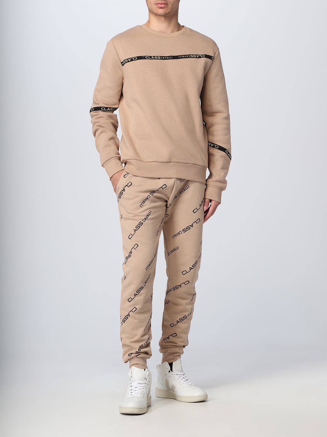 CLASS ROBERTO CAVALLI SWEATSHIRT: Sweatshirt homme Class Roberto Cavalli, Marron - Img 2