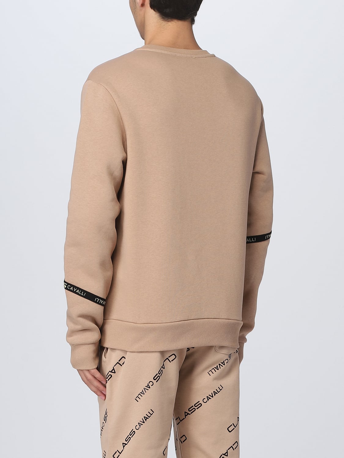 CLASS ROBERTO CAVALLI SWEATSHIRT: Sweatshirt homme Class Roberto Cavalli, Marron - Img 3