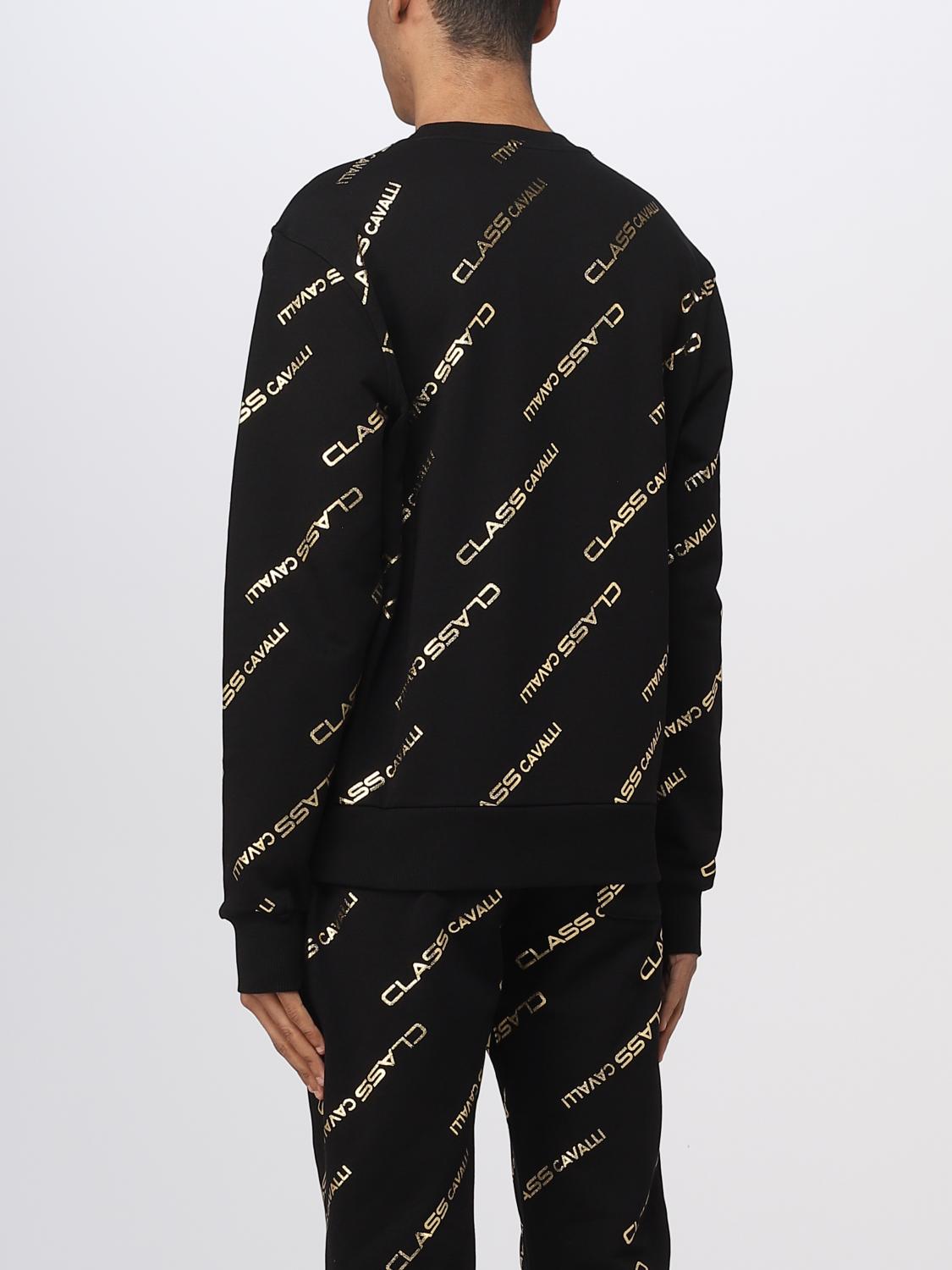 Class Roberto Cavalli Sweatshirt men - Black | PXT66E-5O002
