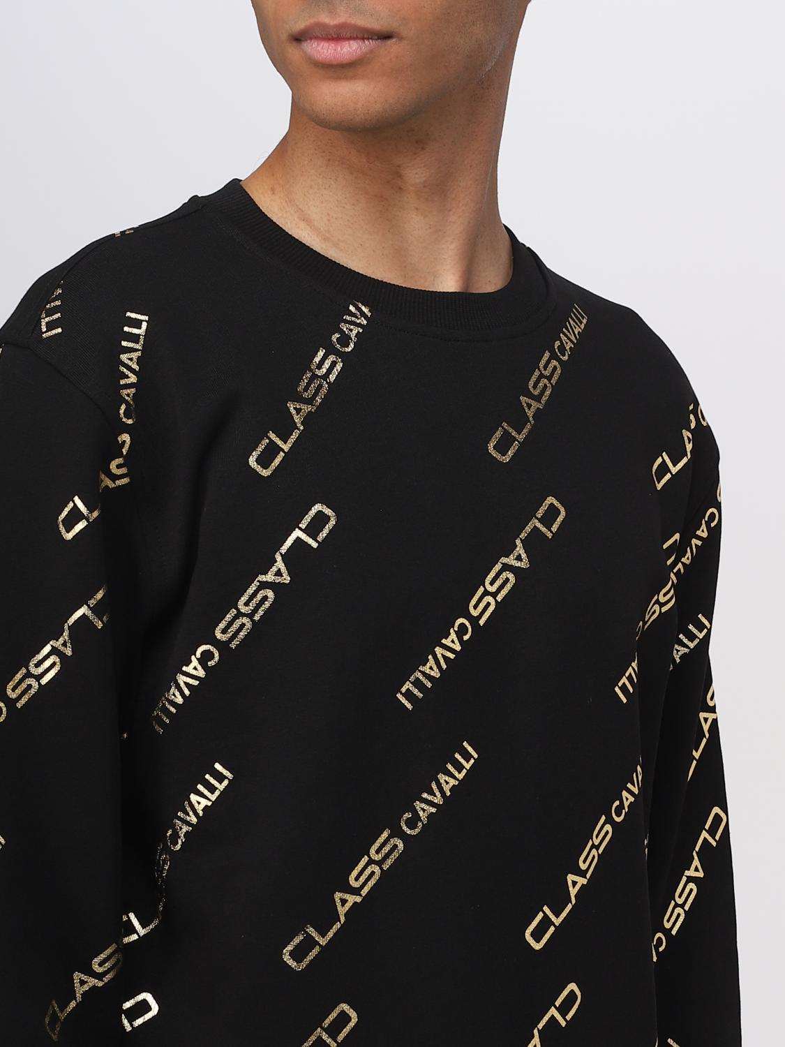 Class Roberto Cavalli Sweatshirt men - Black | PXT66E-5O002
