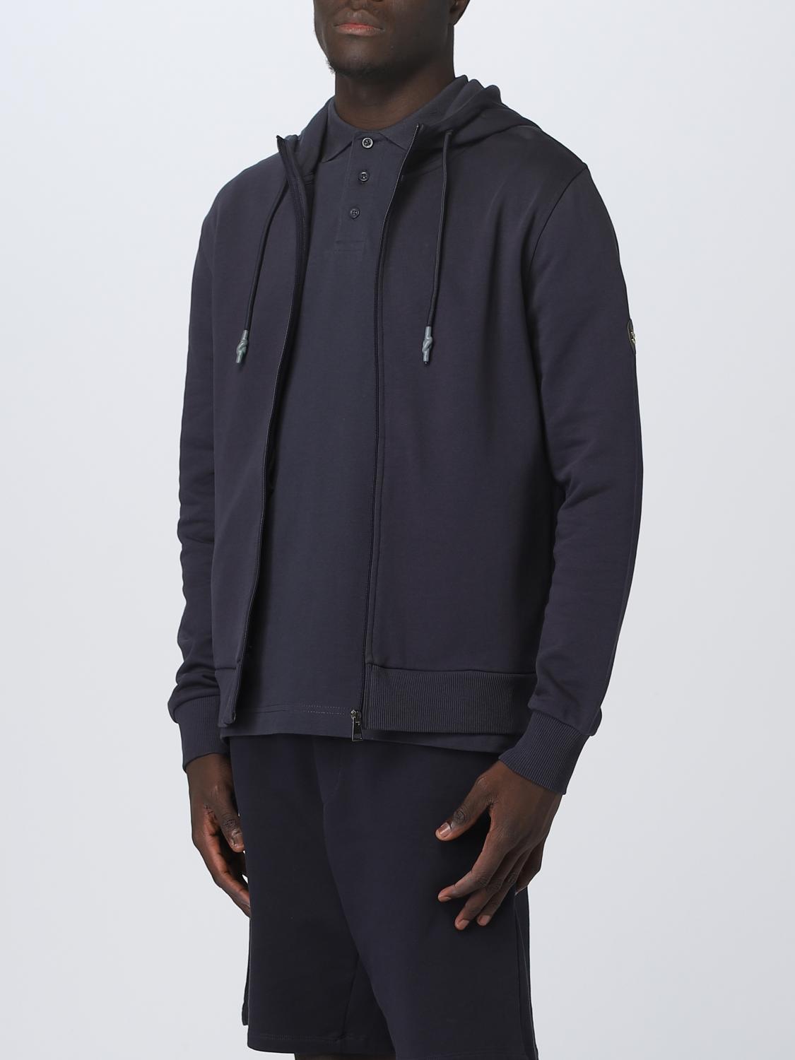 CLASS ROBERTO CAVALLI SUDADERA: Sudadera hombre Class Roberto Cavalli, Azul Oscuro - Img 3