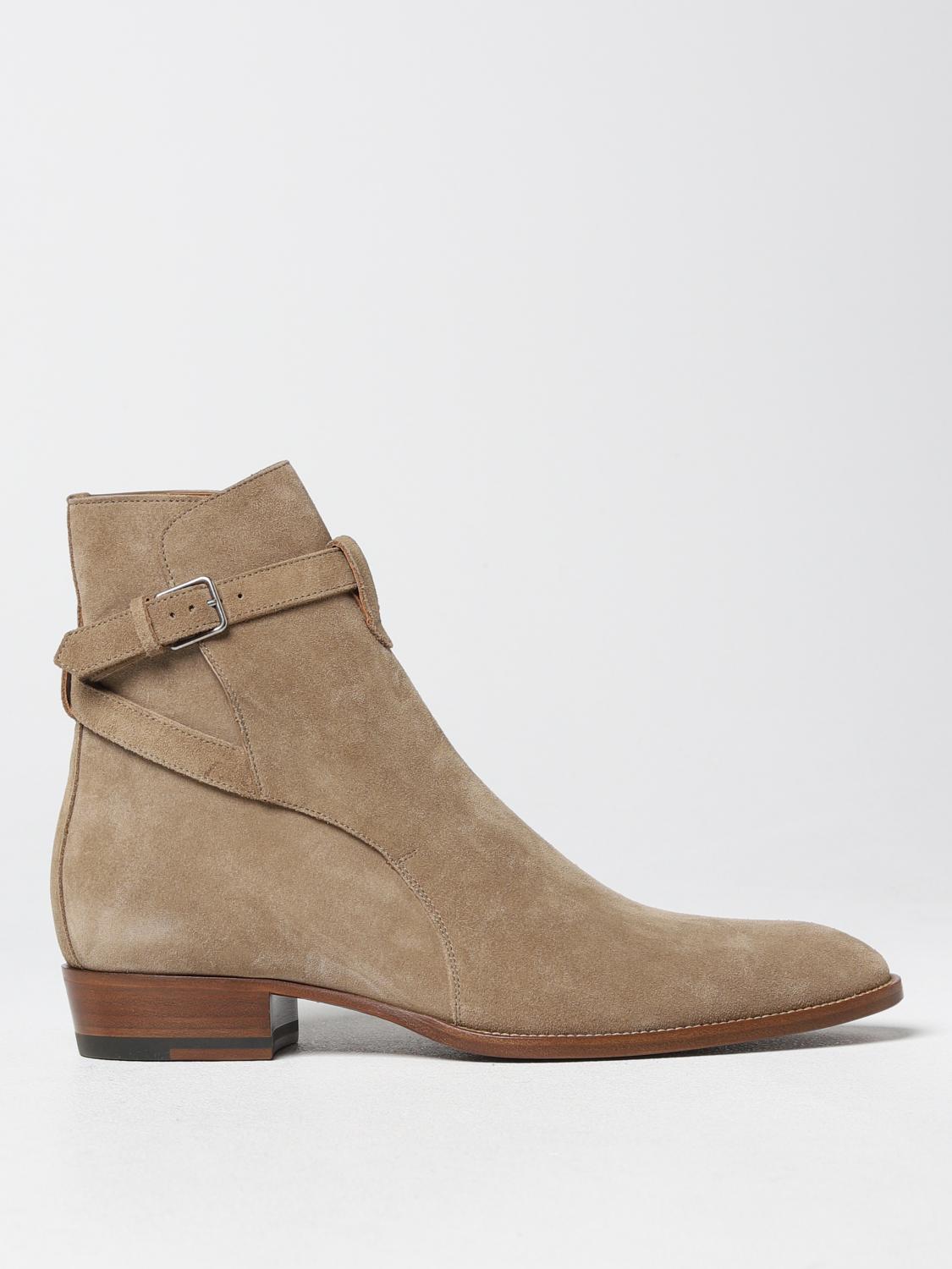 Saint laurent wyatt ankle boots deals