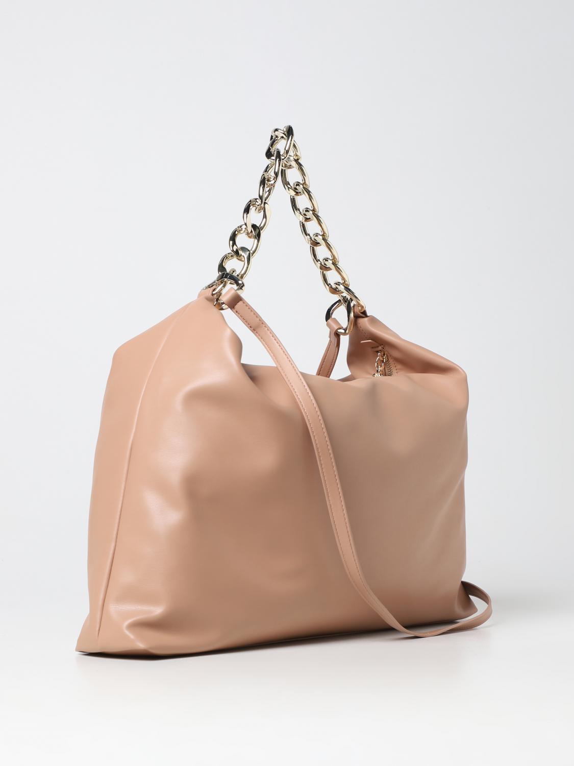 PATRIZIA PEPE BORSA A SPALLA: Borsa Patrizia Pepe in nappa sintetica, Rosa - Img 2