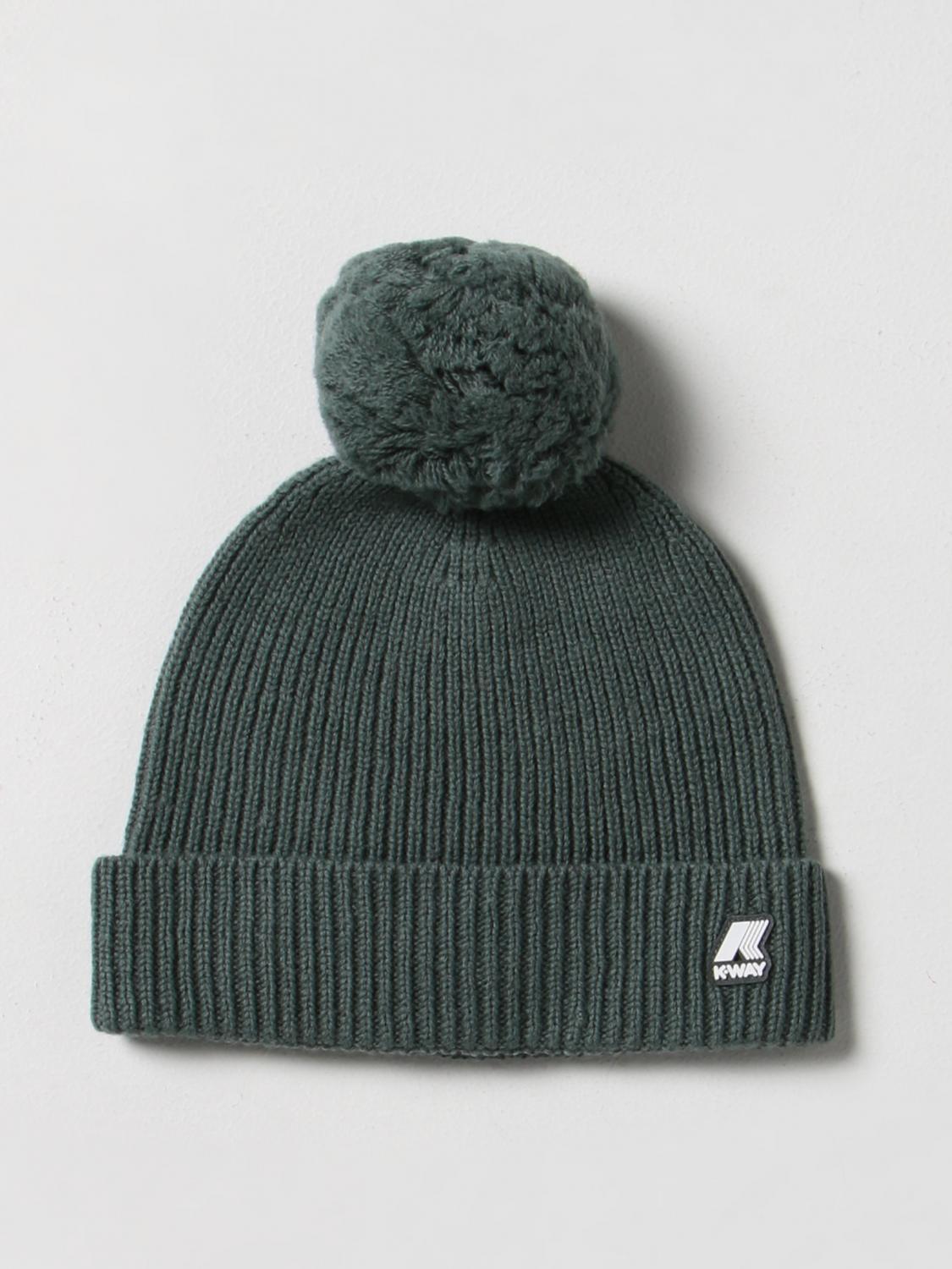 K-WAY HAT: Hat men K-way, Green - Img 1