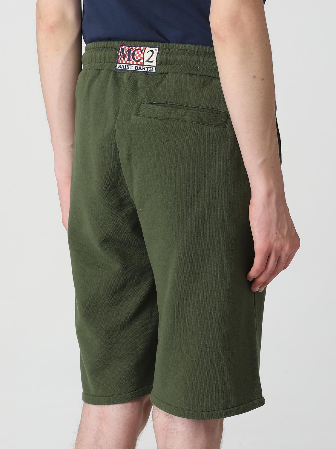 MC2 SAINT BARTH SHORTS: Shorts herren Mc2 Saint Barth, Military - Img 3