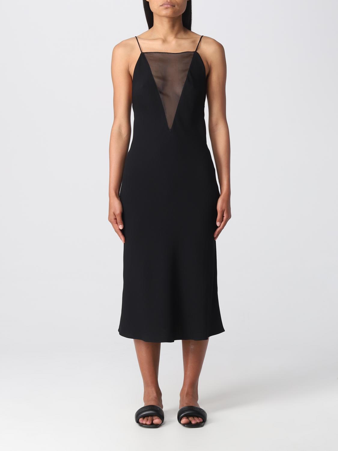 パーティードレス Stella McCartney 6A0157 3AU354 1000 Dresses Black STELLA MCCARTNEY: Dress woman - Black | Stella McCartney