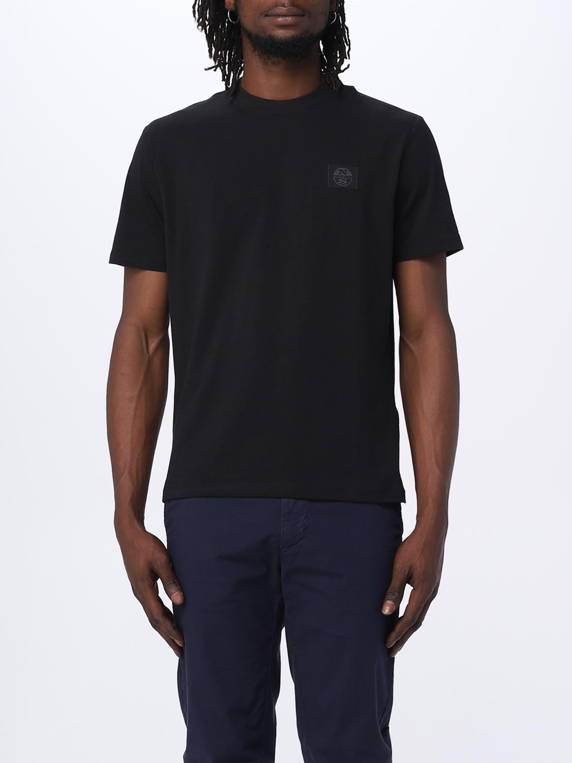 NORTH SAILS T-SHIRT: T-shirt men North Sails, Black - Img 1