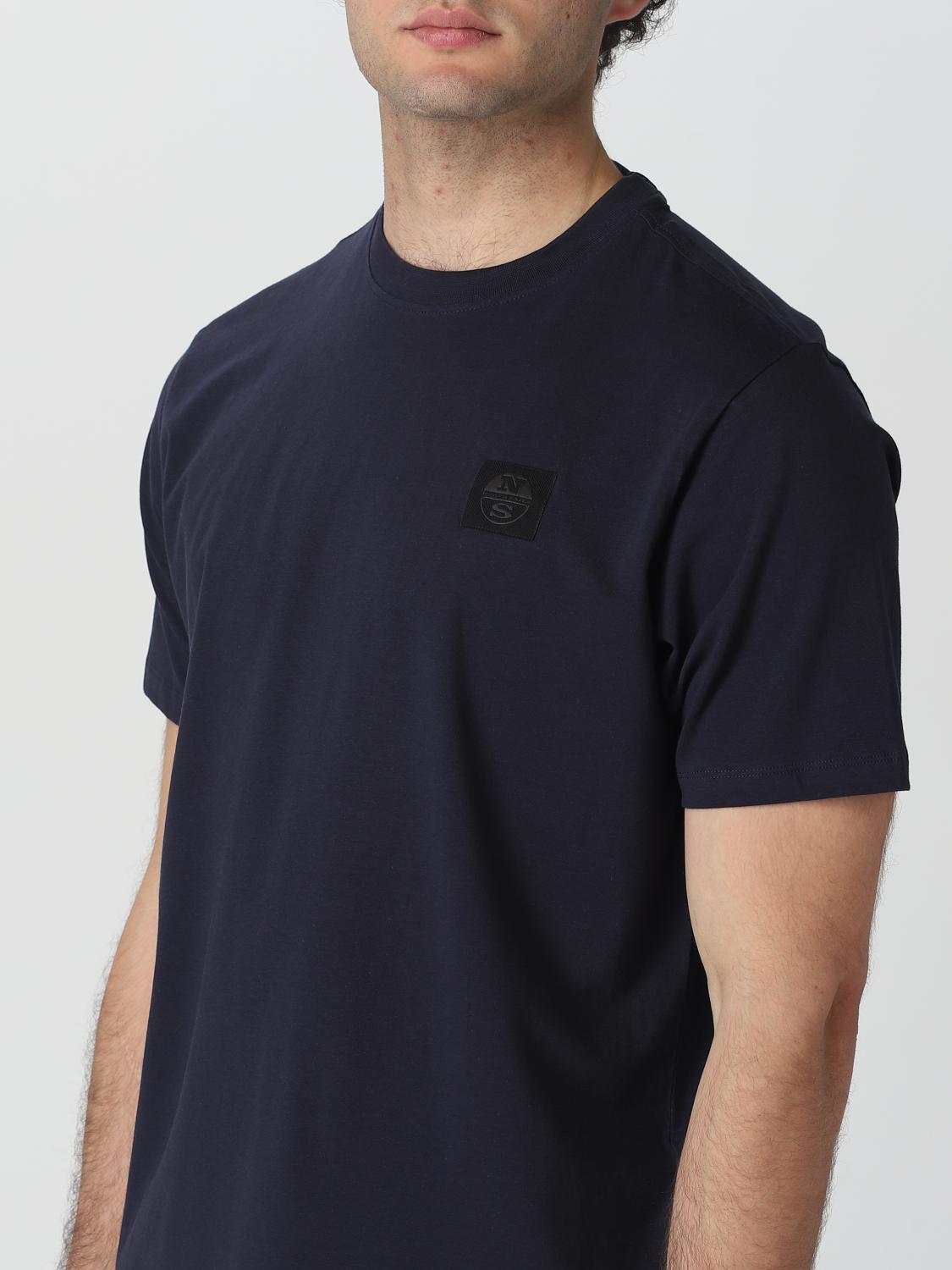 NORTH SAILS T-SHIRT: T-shirt North Sails in cotone stretch, Blue - Img 3