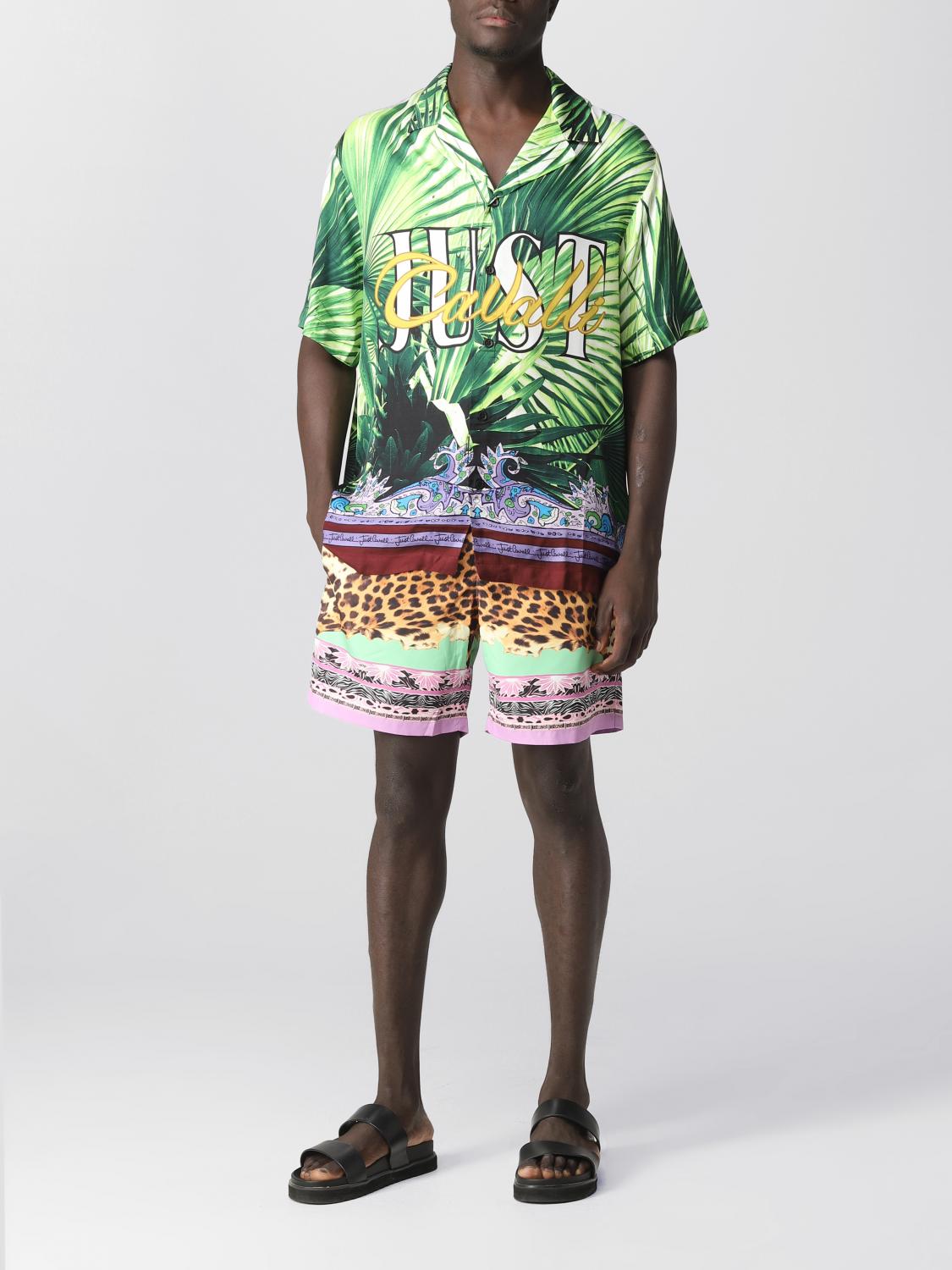 JUST CAVALLI SHORTS: Short men Just Cavalli, Blue - Img 2