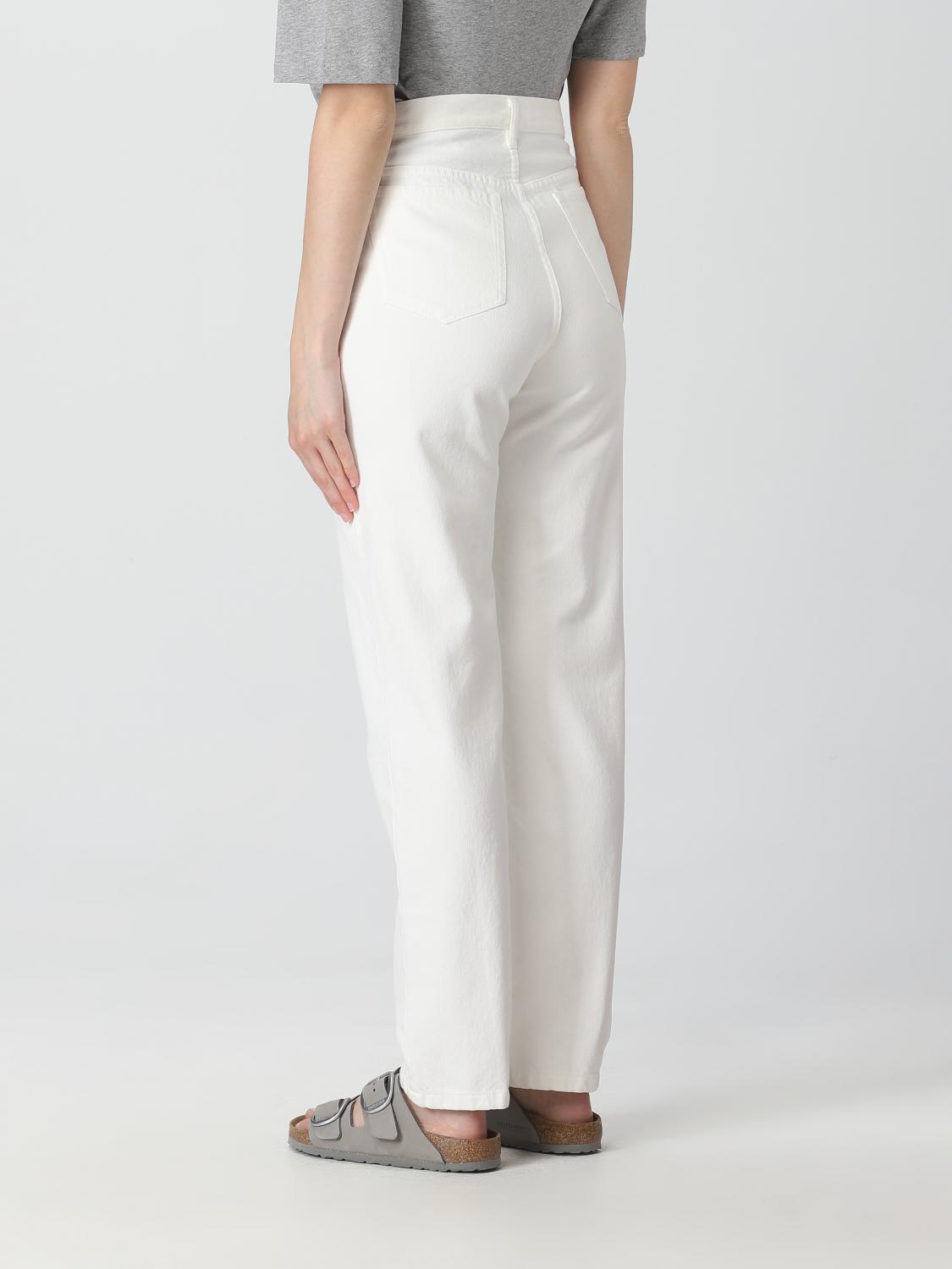 A.P.C. JEANS: Jeans A.P.C. in cotone, Bianco - Img 3