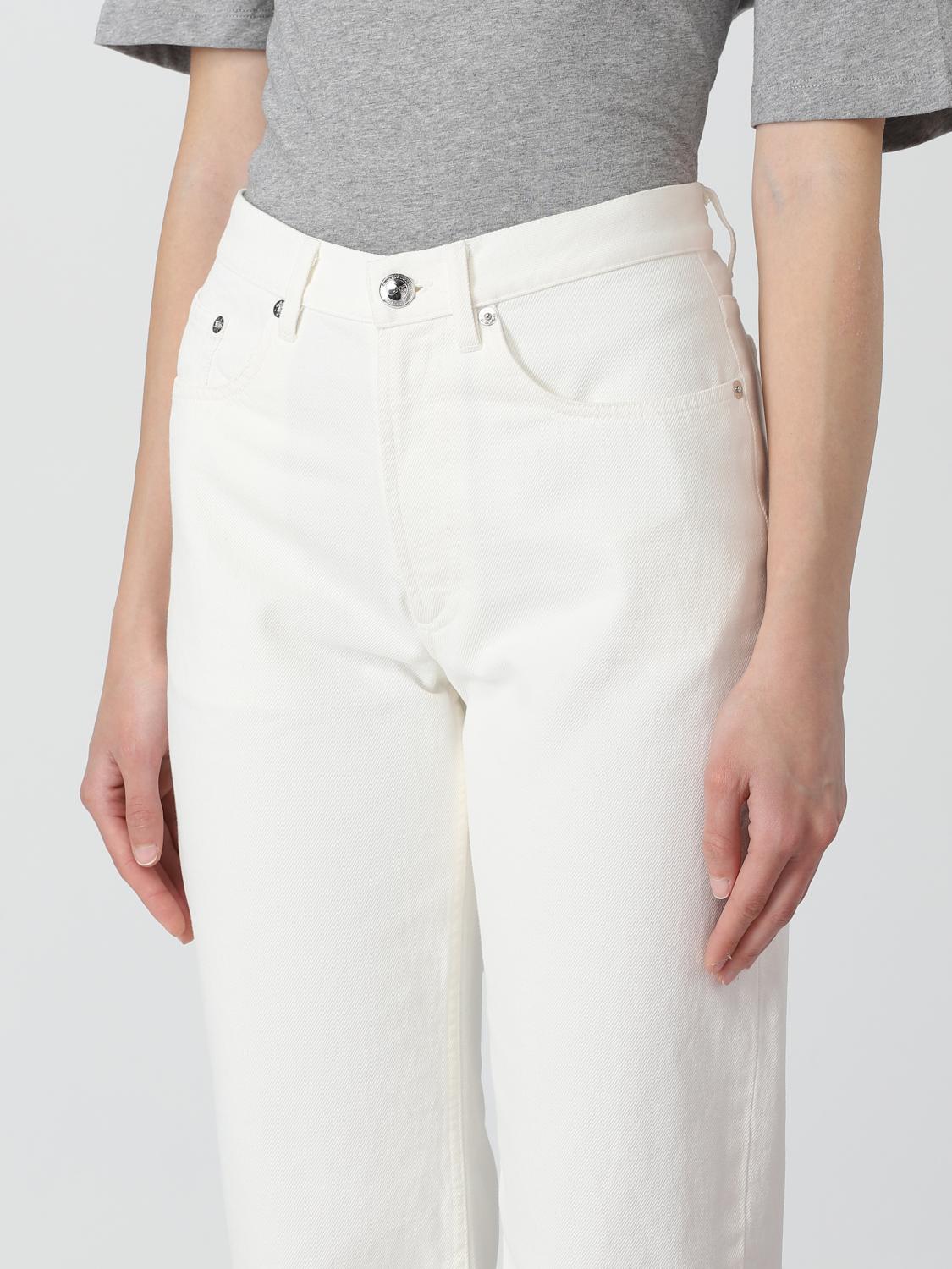 A.P.C. JEANS: Jeans A.P.C. in cotone, Bianco - Img 4