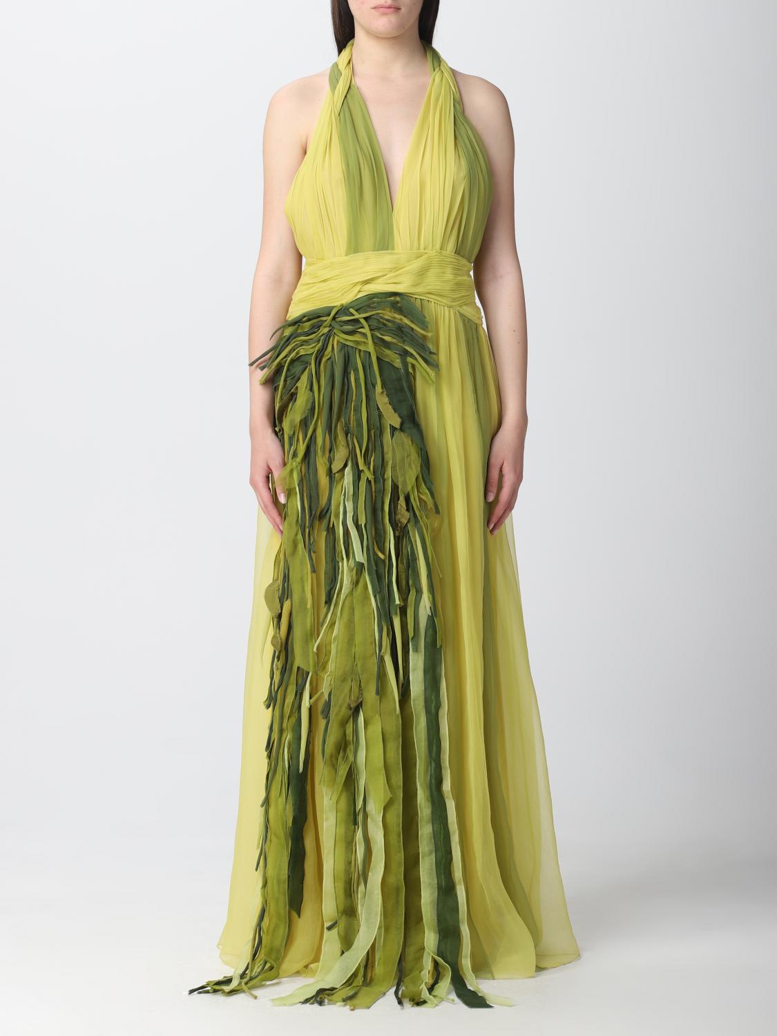 Alberta Ferretti Dress woman - Green | 04390115 | GIGLIO.COM