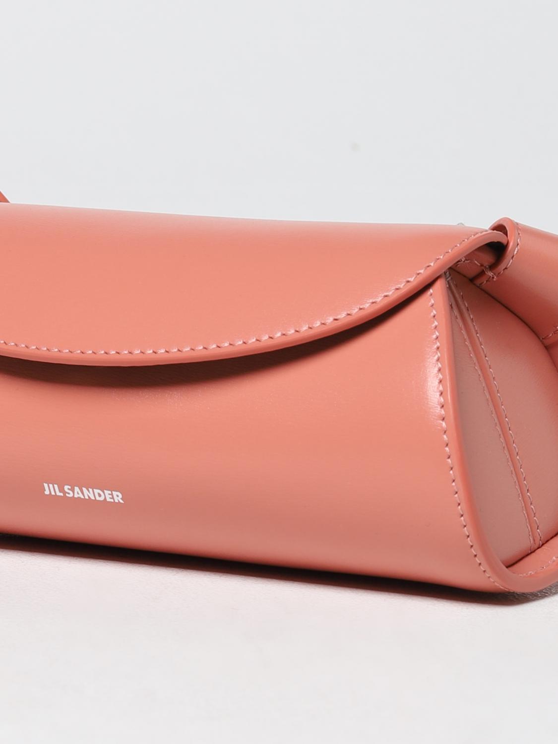 JIL SANDER: Shoulder bag woman - Pink | Jil Sander mini bag