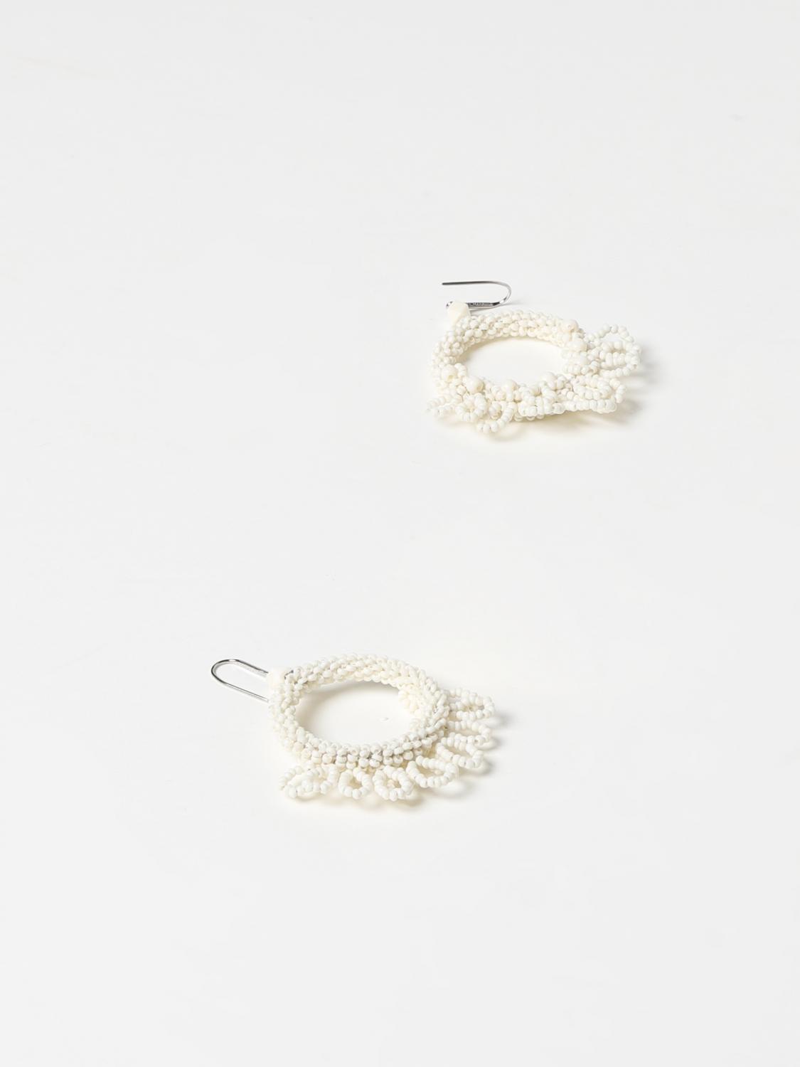 ISABEL MARANT ETOILE GIOIELLO: Orecchini Isabel Marant Etoile in osso, Argento - Img 2