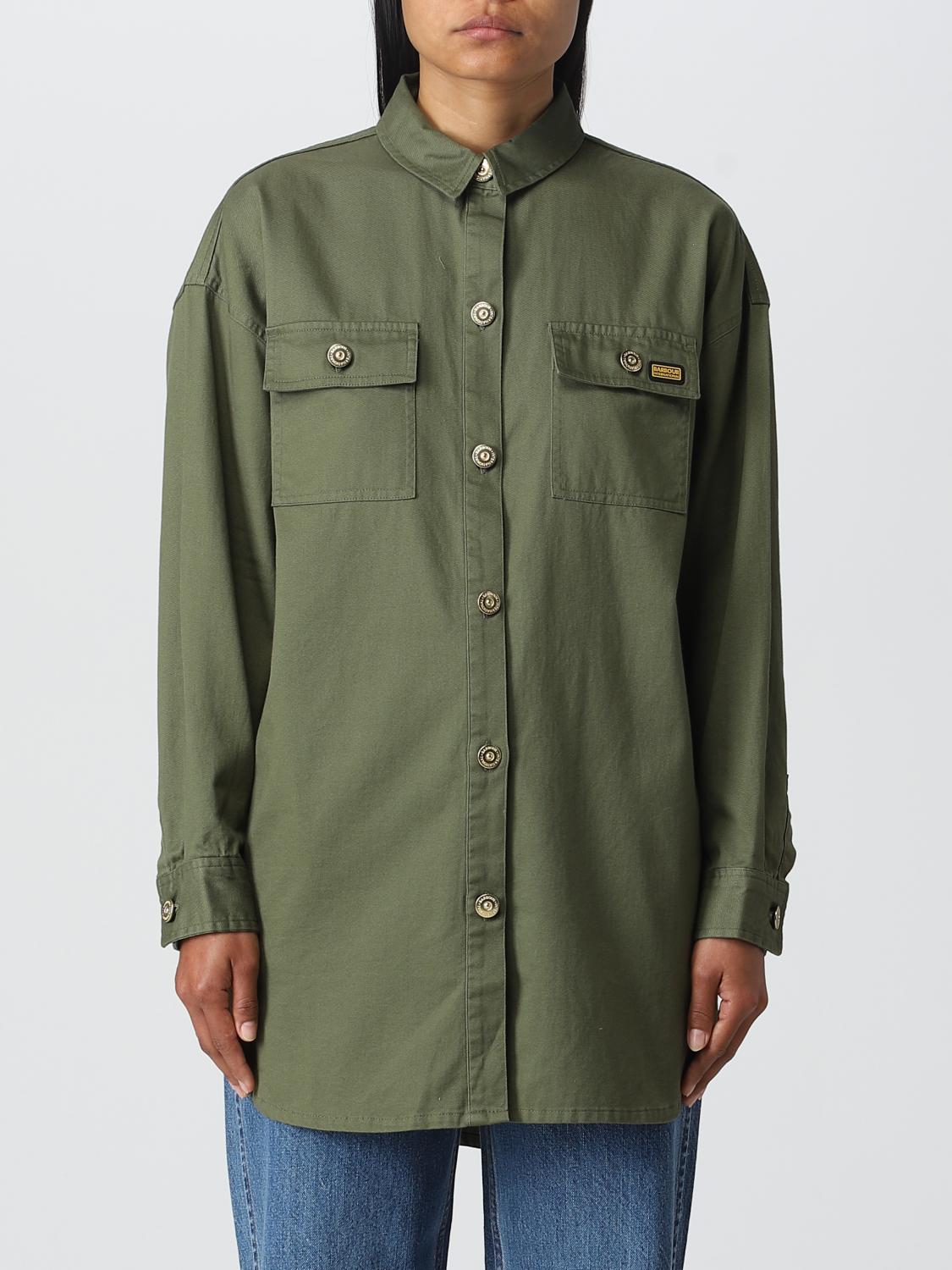 BARBOUR SHIRT: Shirt woman Barbour, Green - Img 1