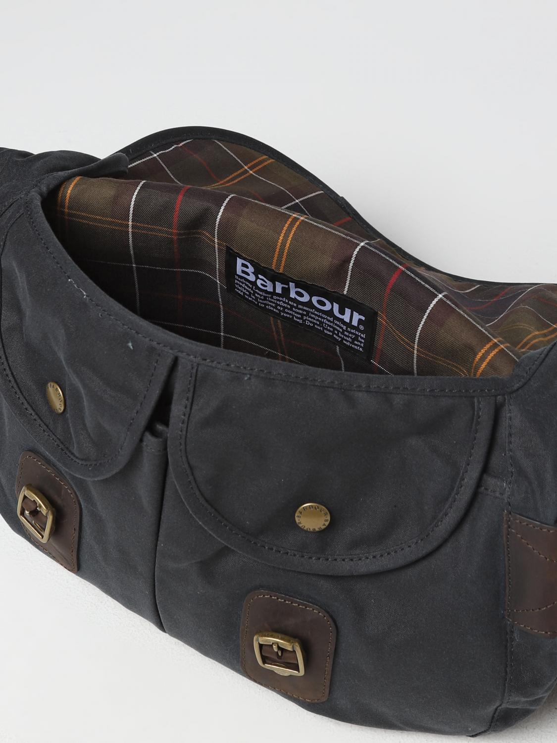 BARBOUR UMHÄNGETASCHE: Tasche herren Barbour, Blau - Img 4