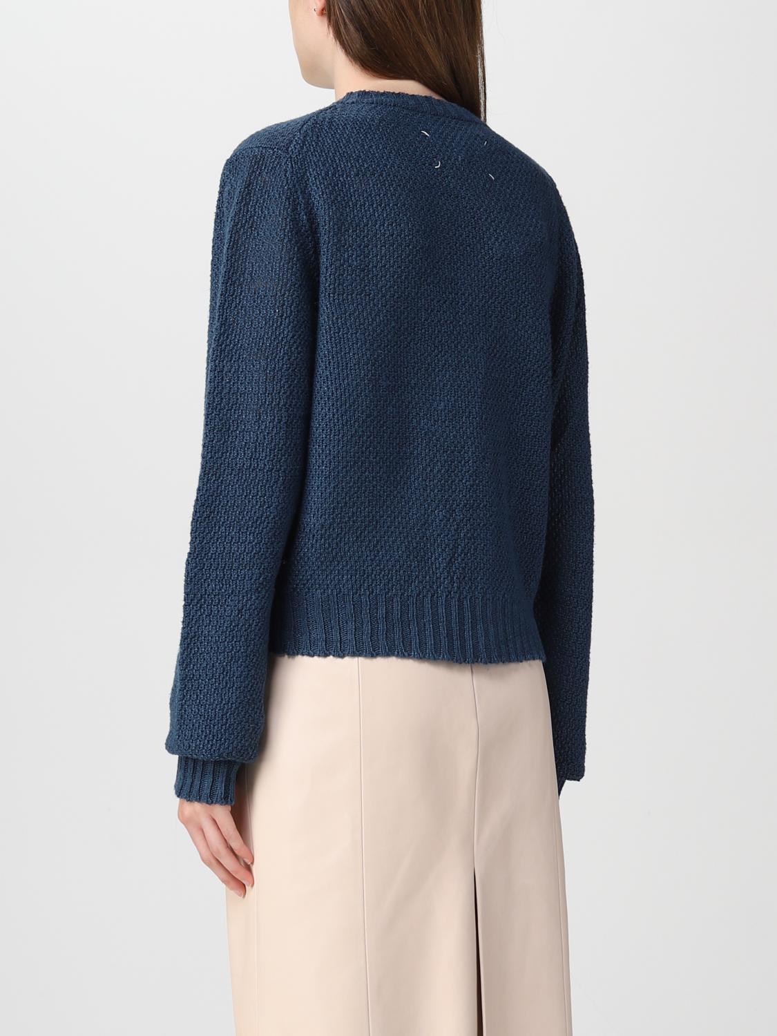 Maison Margiela カーディガン レディース - ブルー | S51HP0004S18200