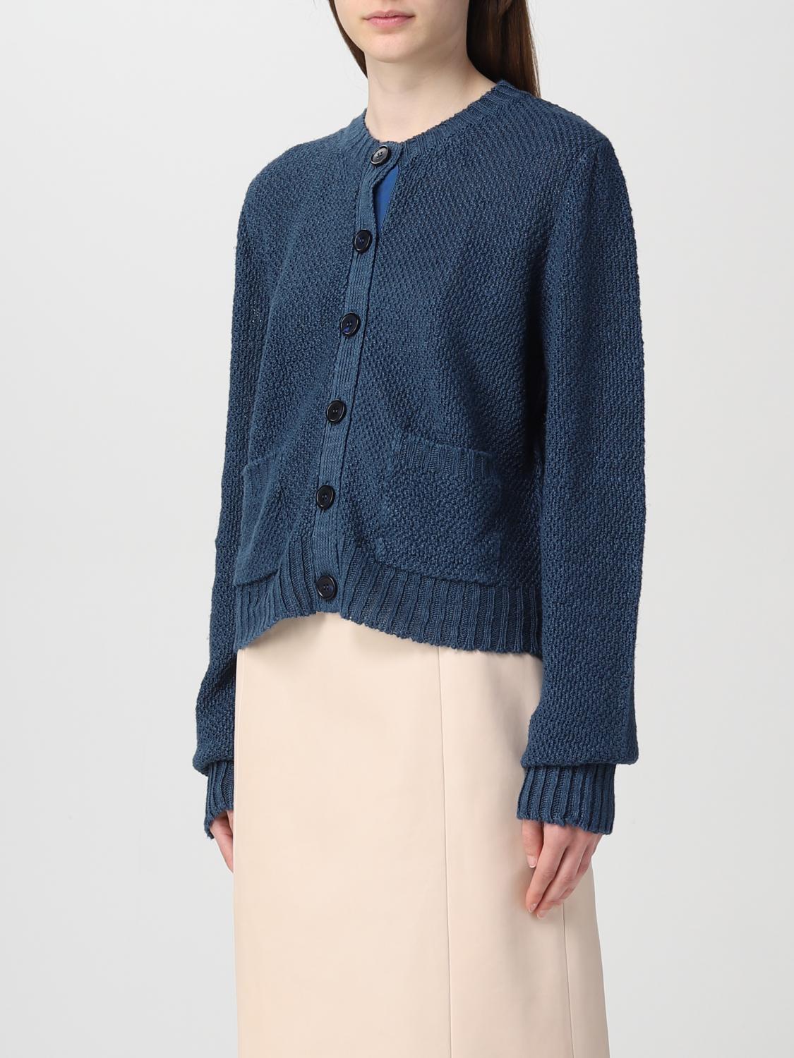 Maison Margiela カーディガン レディース - ブルー | S51HP0004S18200