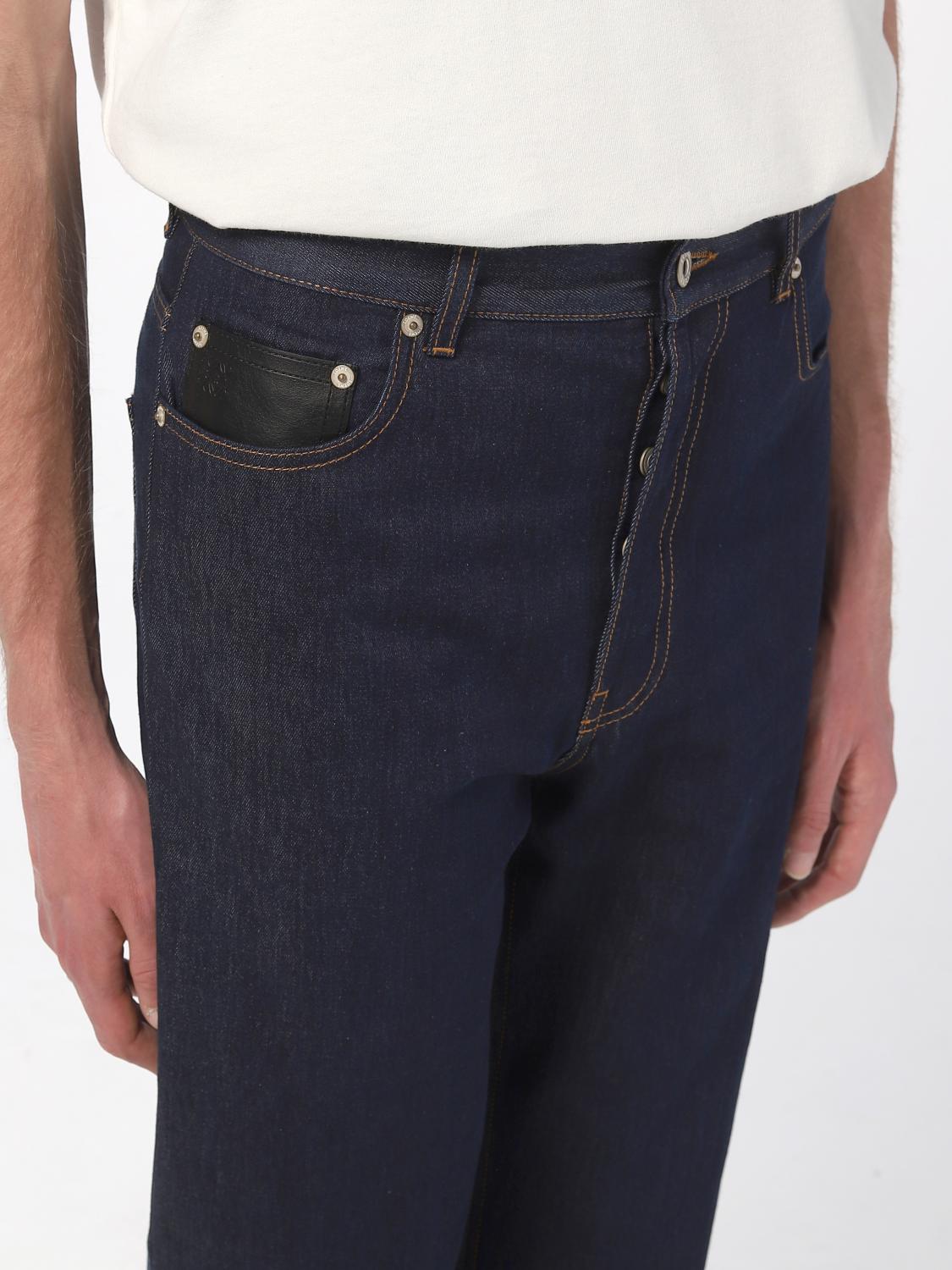 LOEWE JEANS: Loewe denim jeans, Indigo - Img 5