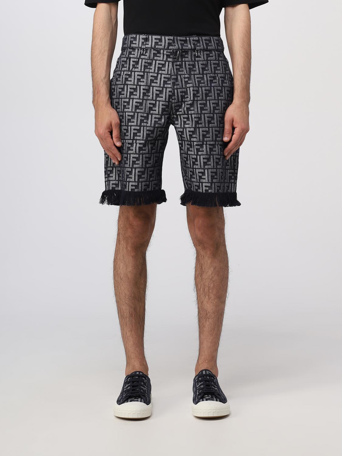 Grey fendi shorts online