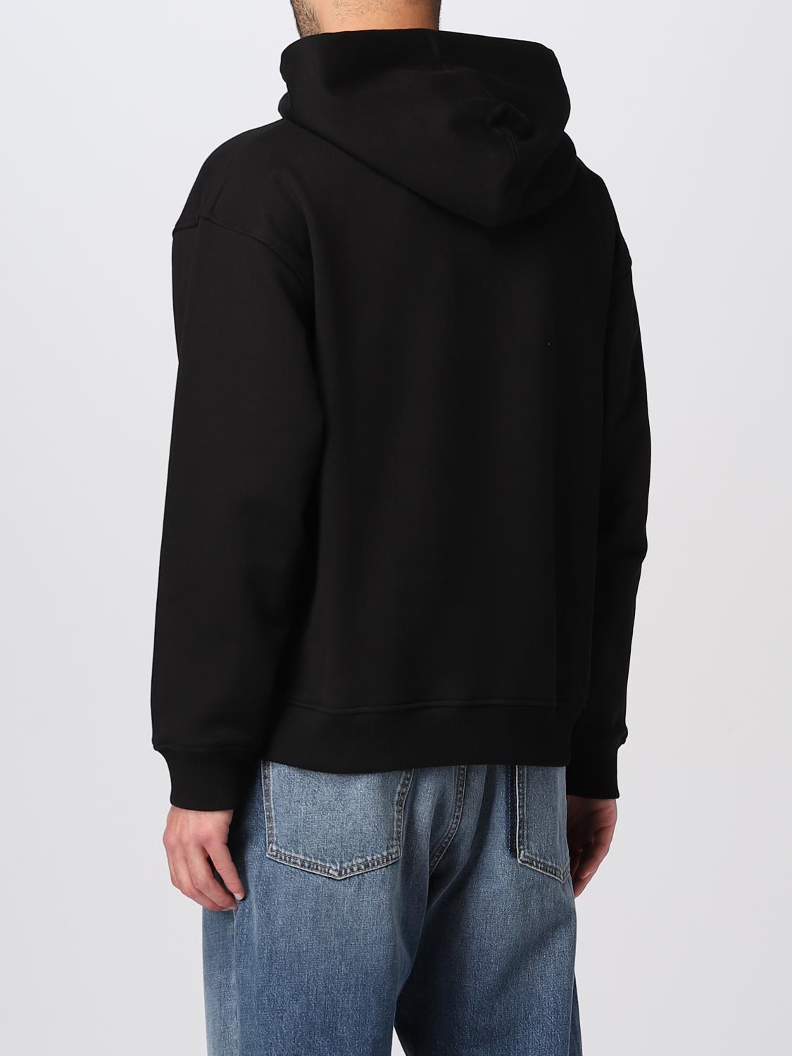 VALENTINO SWEATSHIRT: Pullover herren Valentino, Schwarz - Img 3