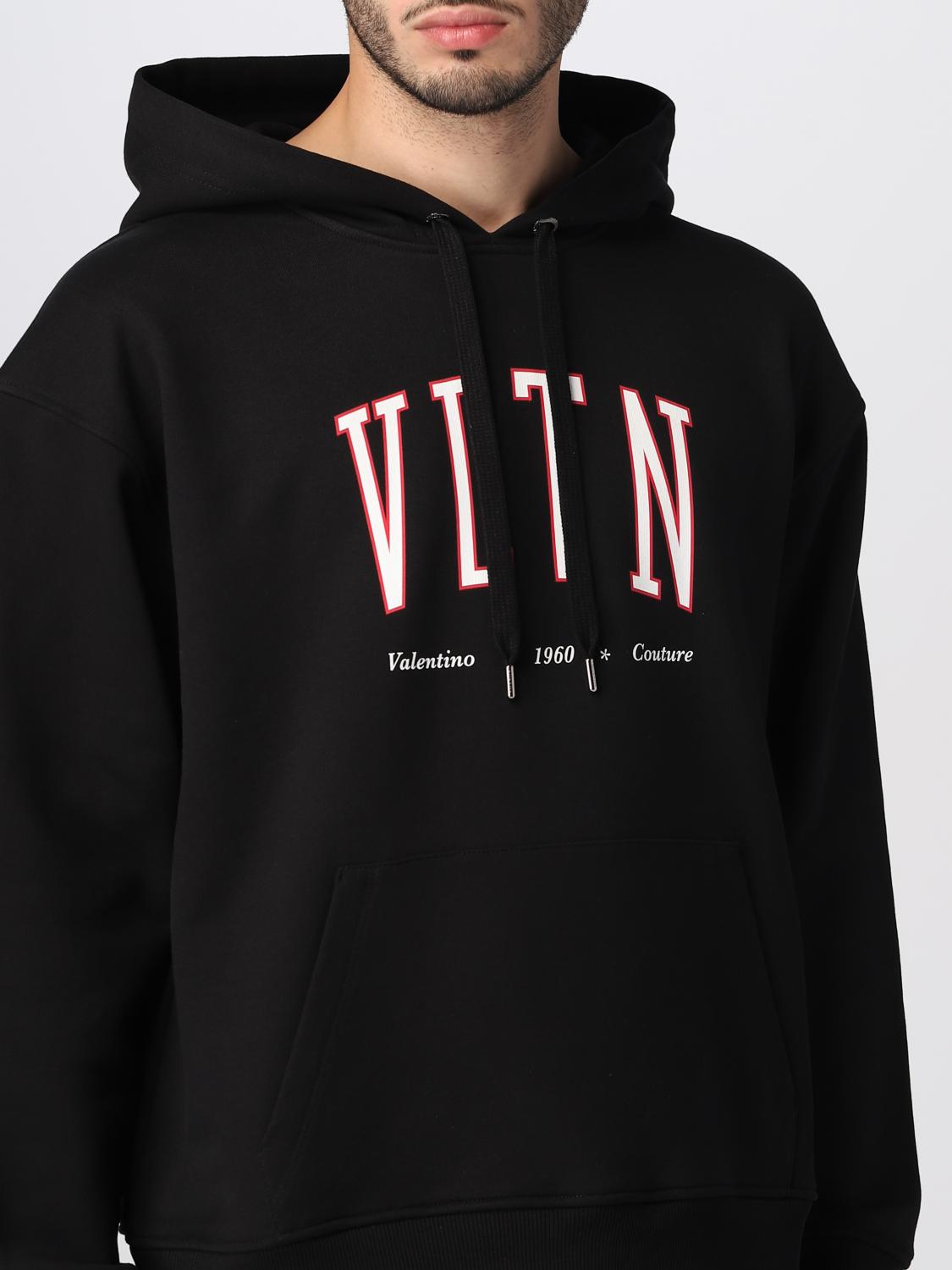 VALENTINO SWEATSHIRT: Pullover herren Valentino, Schwarz - Img 5