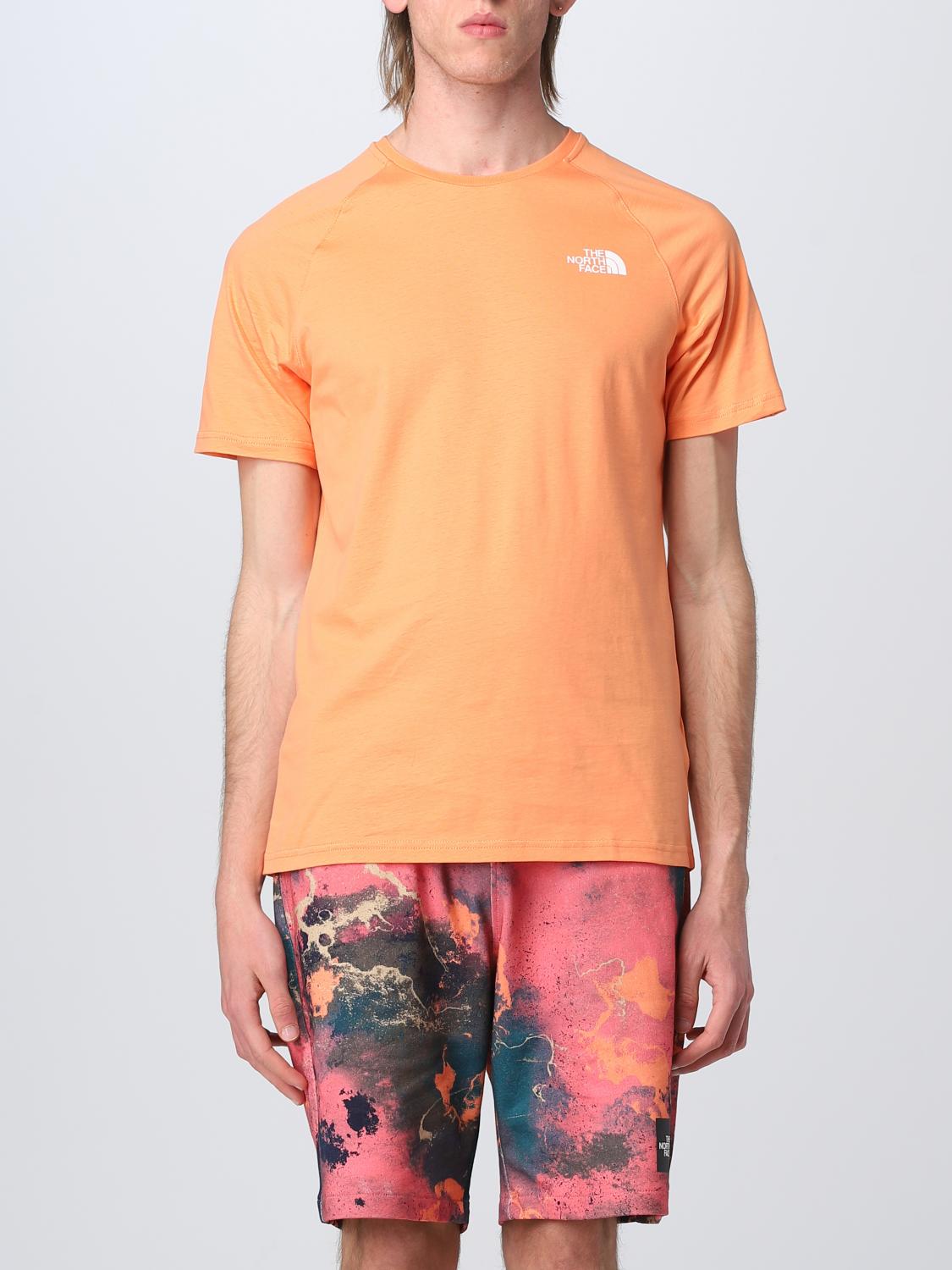 THE NORTH FACE T-SHIRT: T-shirt men The North Face, Orange - Img 1