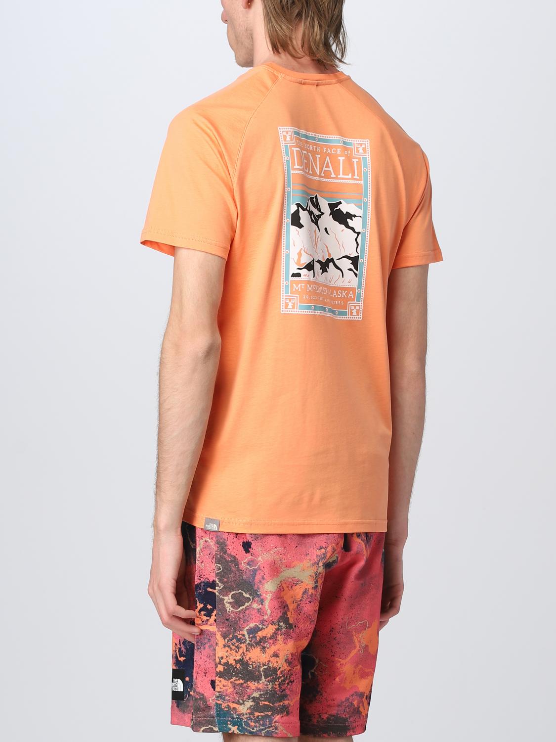 THE NORTH FACE T-SHIRT: T-shirt men The North Face, Orange - Img 2