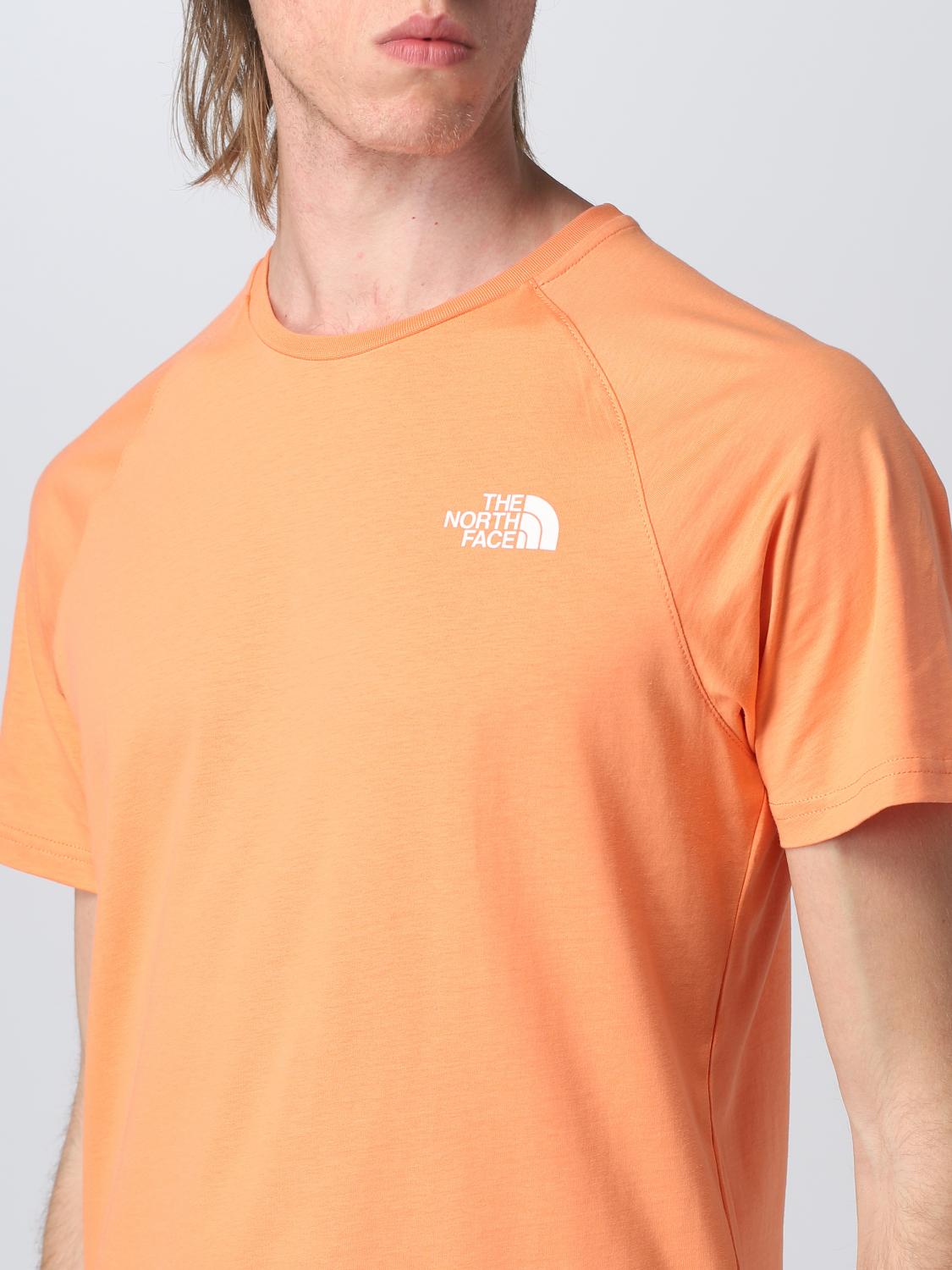THE NORTH FACE T-SHIRT: T-shirt men The North Face, Orange - Img 3