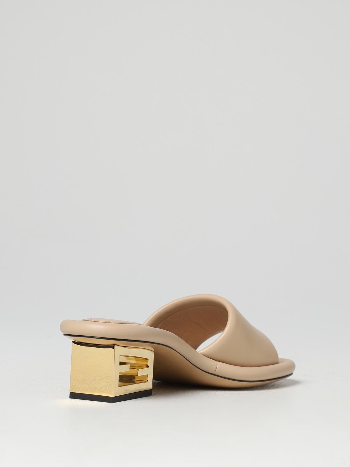 FENDI SANDALEN MIT ABSATZ: Schuhe damen Fendi, Pink - Img 3