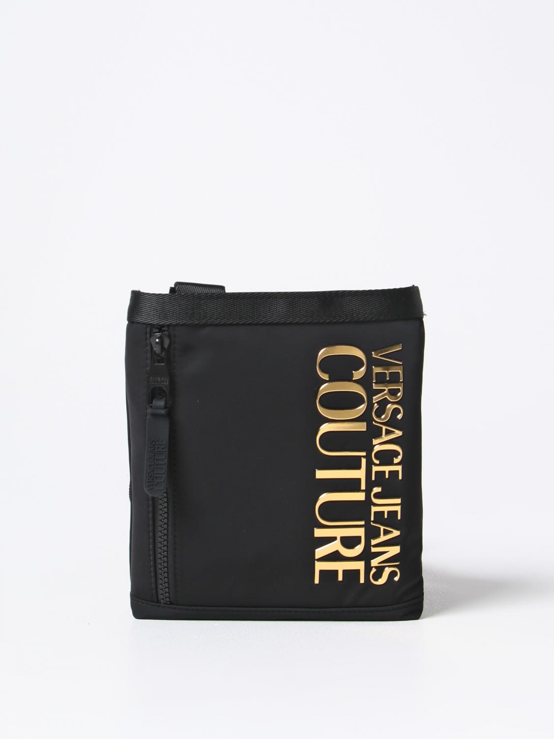 VERSACE JEANS COUTURE 숄더백: 가방 남성 Versace Jeans Couture, 블랙 - Img 1