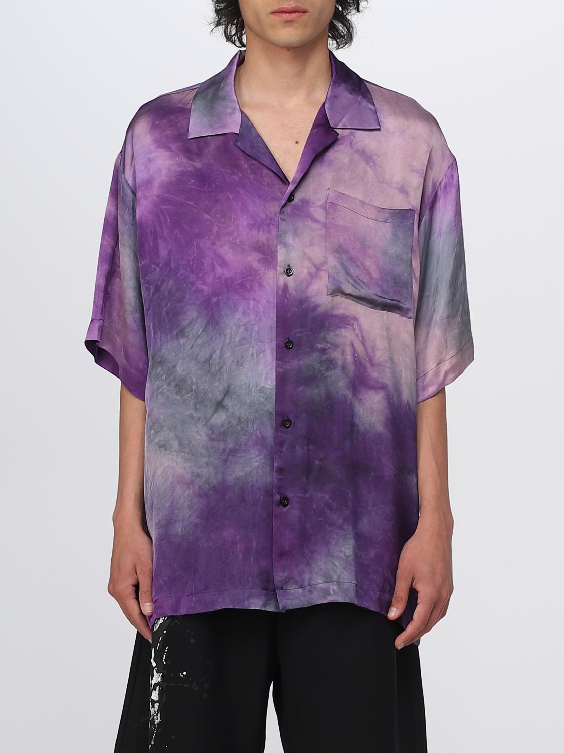 MSGM SHIRT: MSGM shirt in viscose, Multicolor - Img 1