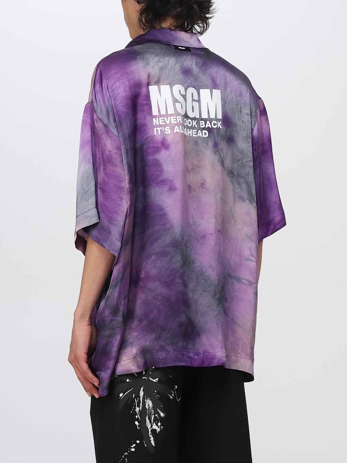 MSGM SHIRT: MSGM shirt in viscose, Multicolor - Img 3