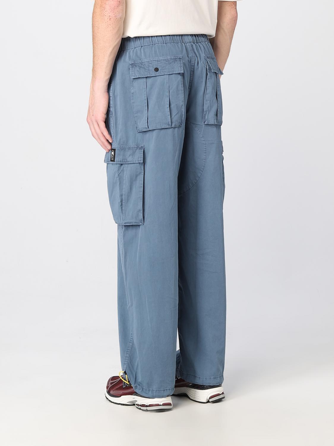 BRAIN DEAD PANTALONI: Pantaloni Brain Dead in cotone, Blue - Img 3
