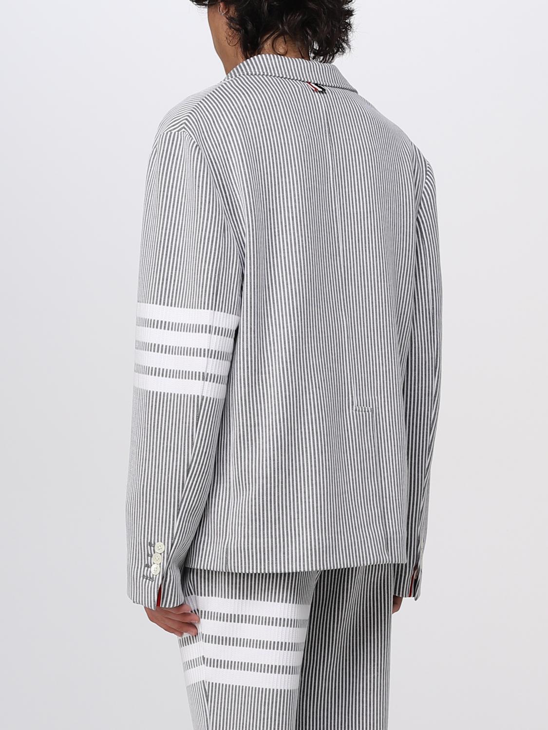 THOM BROWNE JACKET: Jacket men Thom Browne, Grey - Img 3