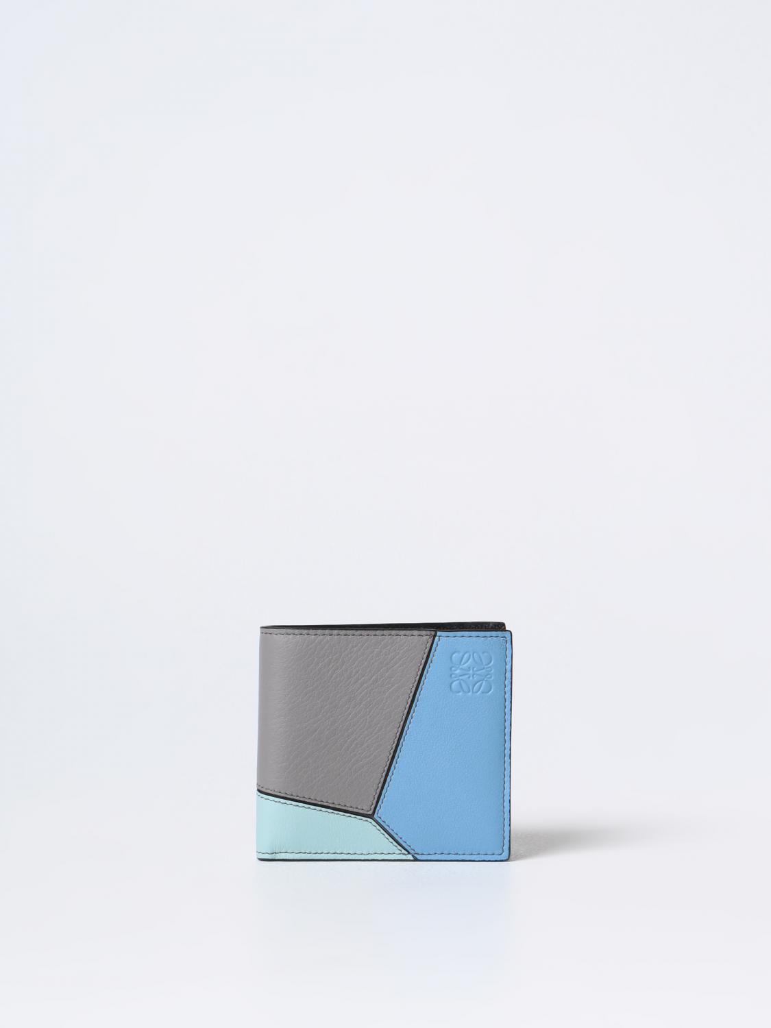 LOEWE PORTAFOGLIO: Portafoglio Puzzle Loewe in pelle, Grigio - Img 1